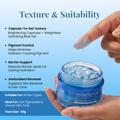 Glow Infuse Capsule Cream | Capsule-Infused Skin Brightening & Deep Hydration (C)
