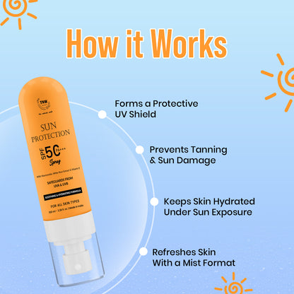 Sun Protection Spf 50 Spray with PA+++
