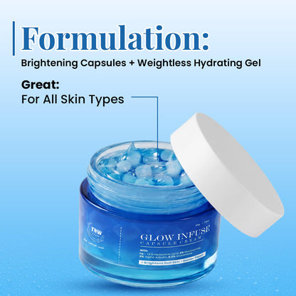 Glow Infuse Capsule Cream | Capsule-Infused Skin Brightening & Deep Hydration