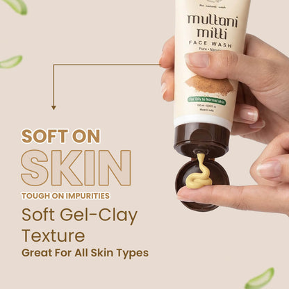 Multani Mitti Face Wash - Paraben/Sulphate-Free
