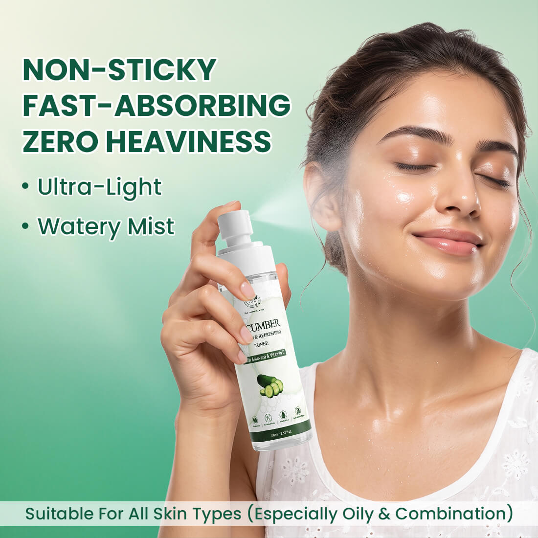 Cucumber Toner (Toner & Makeup Remover)
