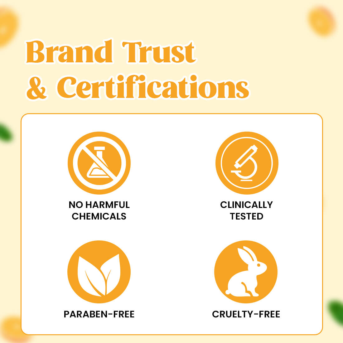 Vitamin C Exfoliating Face Wash - Paraben/Sulphate-Free