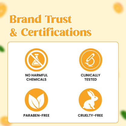 Vitamin C Exfoliating Face Wash - Paraben/Sulphate-Free