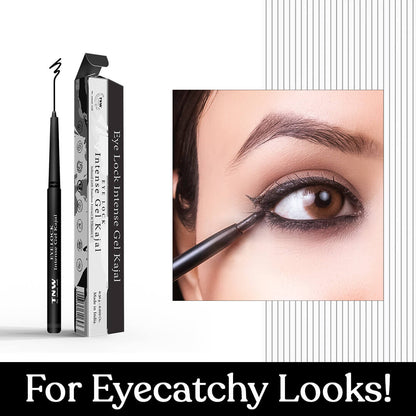 Eye Lock Intense Gel Kajal | Long-Lasting, Waterproof & Smudge-Proof