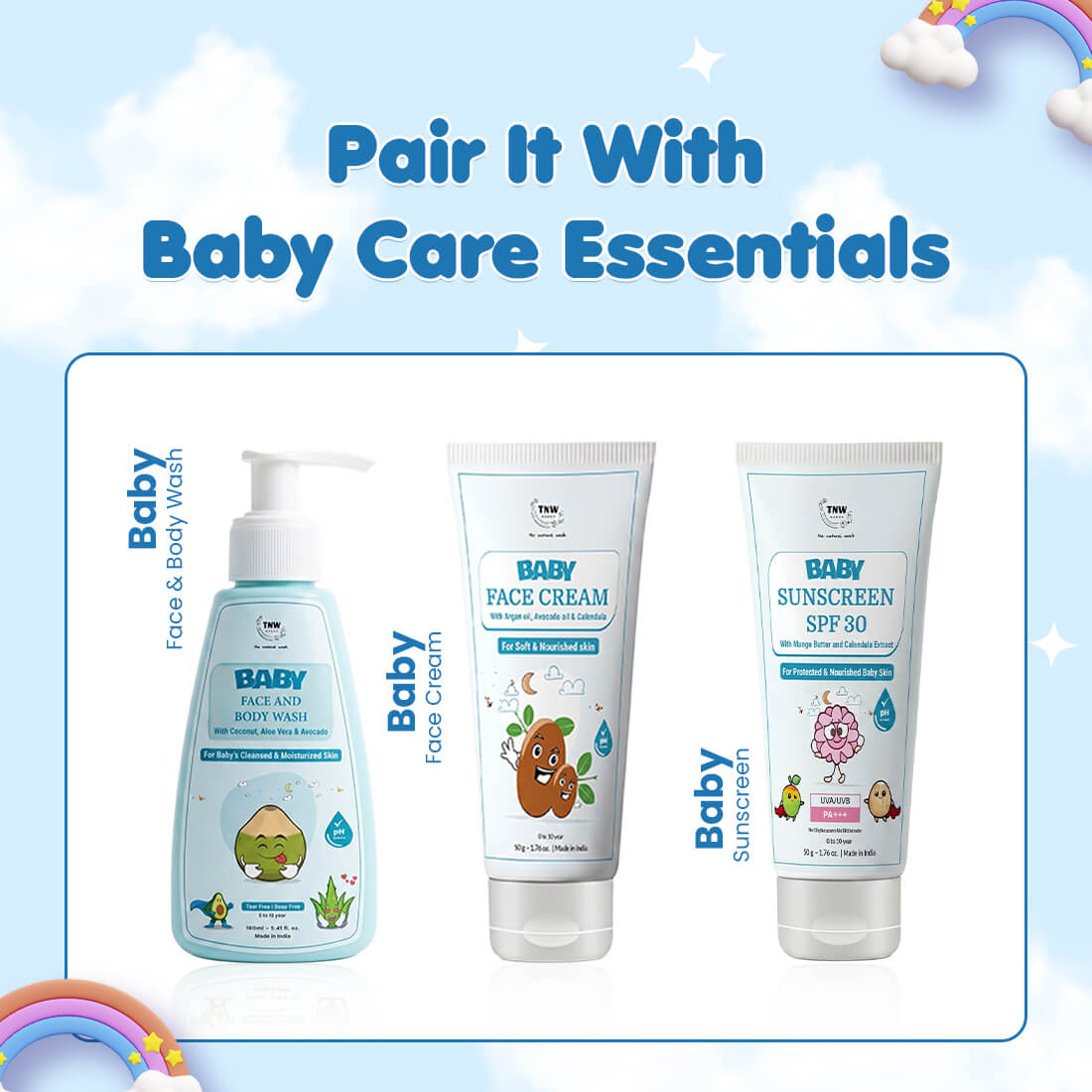 Baby Ubtan | For Gentle Cleansing, Nourishment & Soft, Smooth Skin | 50g