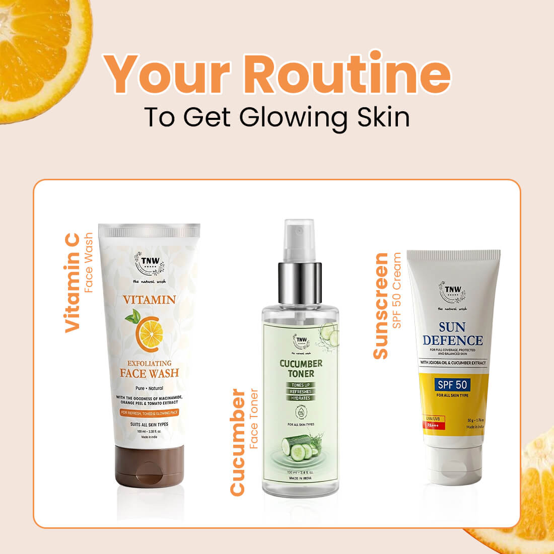 Vitamin C Face Serum (with 20% Vitamin C, Hyaluronic, Niacinamide, Glutathione)