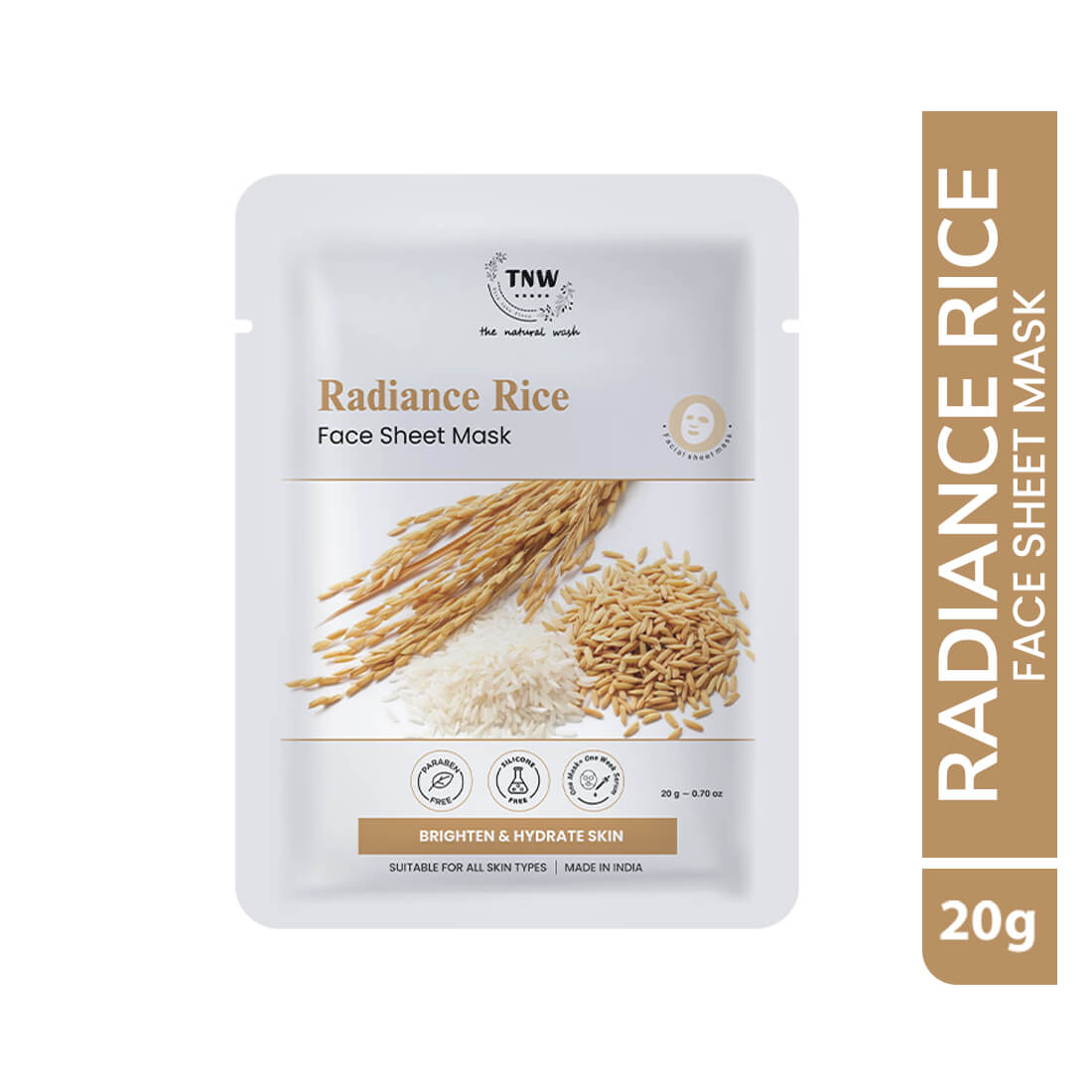 Radiance Rice Face Sheet Mask