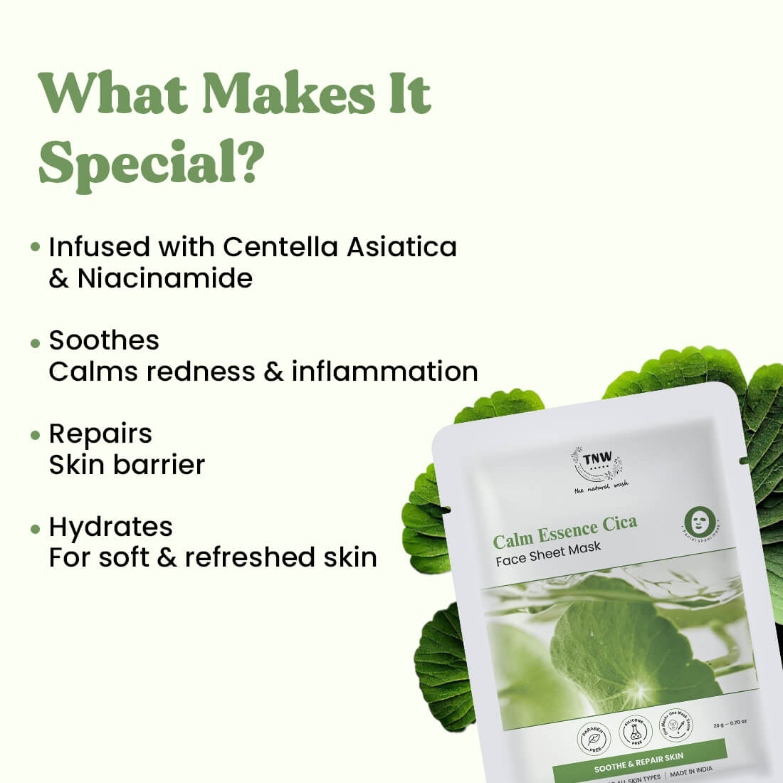 Skin Reset Glutathione Face Sheet Mask | TNW - The Natural Wash Skin Reset Glutathione Face Sheet Mask | TNW - The Natural Wash
