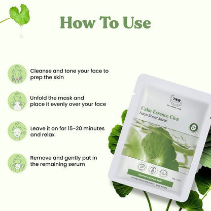 Calm Essence Cica Face Sheet Mask (SC)