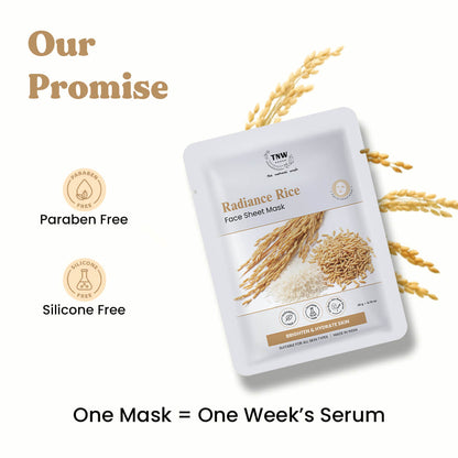 Radiance Rice Face Sheet Mask