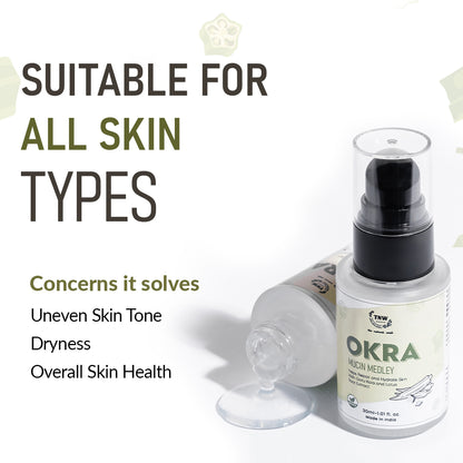 TNW Okra Mucin Medley Suitable for all skin types