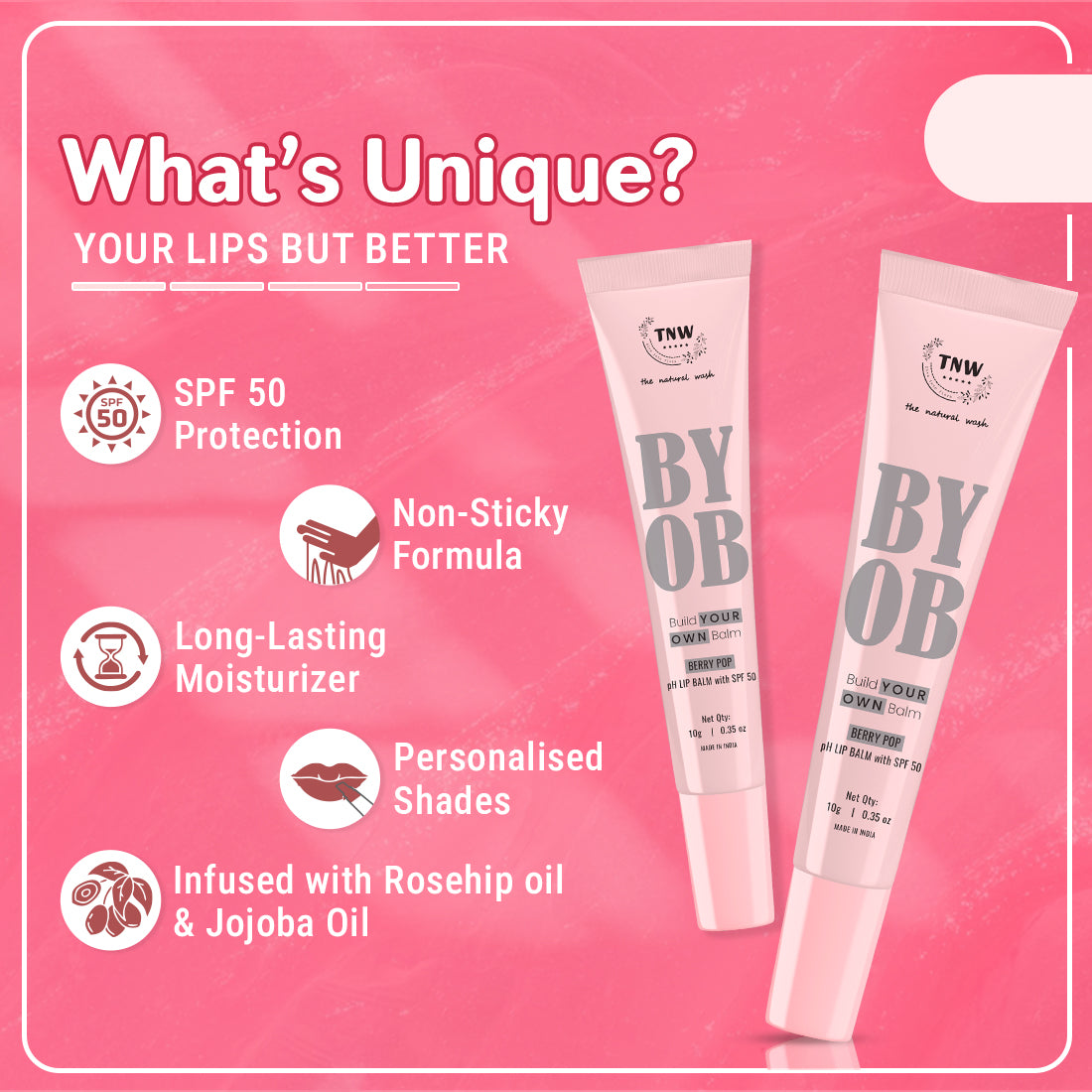 What unique your lips but better