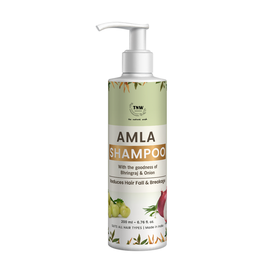 Amla Shampoo (Anti-Hair Fall Shampoo with Natural Ingredients).