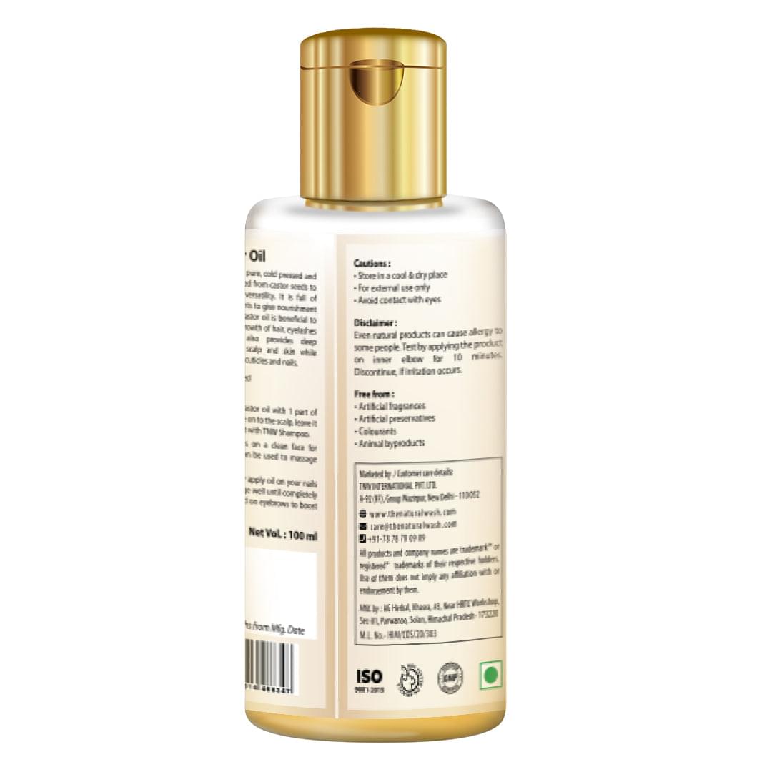 Castor Oil (Virgin & Cold Pressed) .