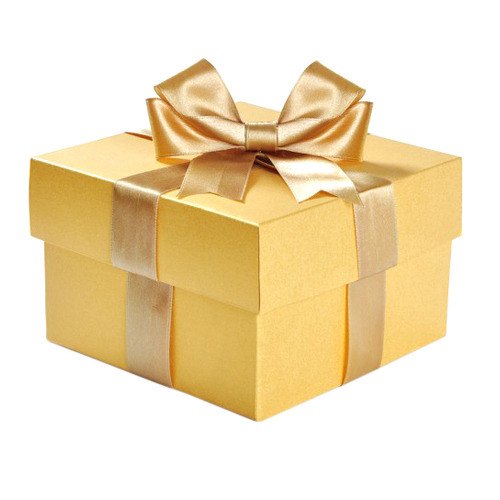 Golden Gift Boxes