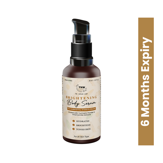 Body Brightening Serum With Turmeric Powder and Chamomile Extracts | 6 Months Expiry