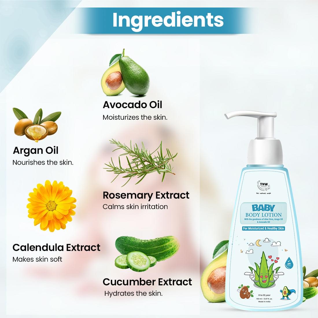 Baby Body Lotion for Healthy & Nourished Skin