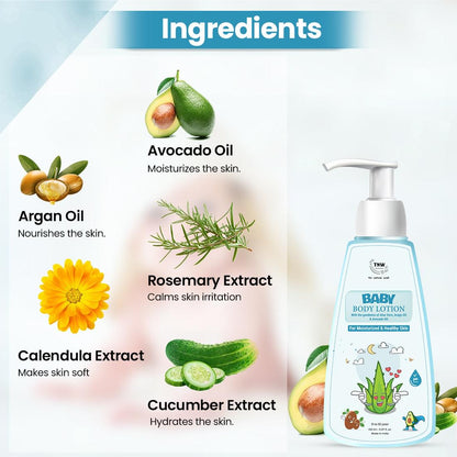 Baby Body Lotion for Healthy & Nourished Skin