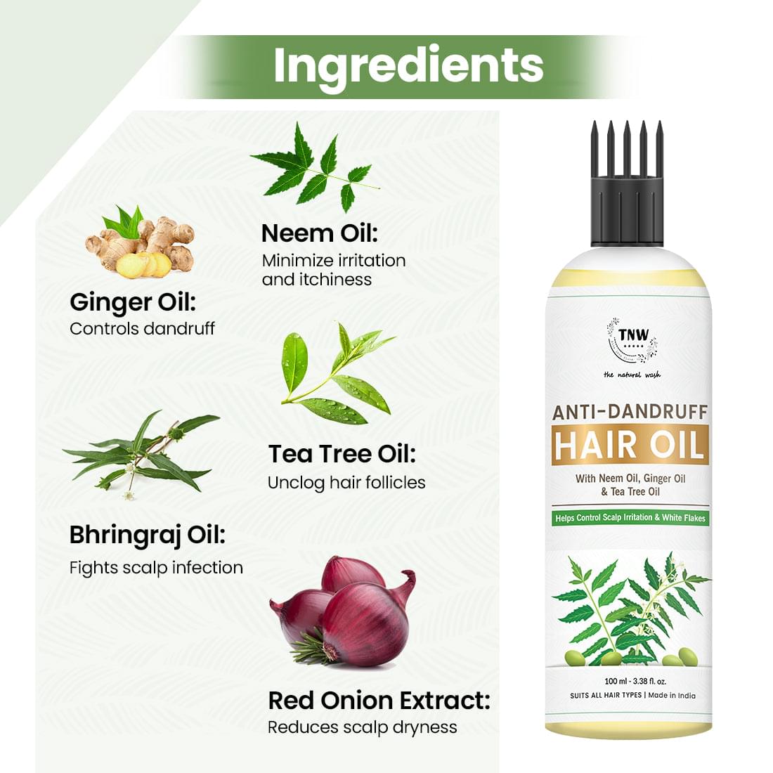 Oil good shop for dandruff