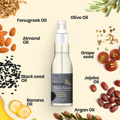 Black Seed Hair Serum- An Anti-Frizz Natural Styling Serum (Stock Cleareance).