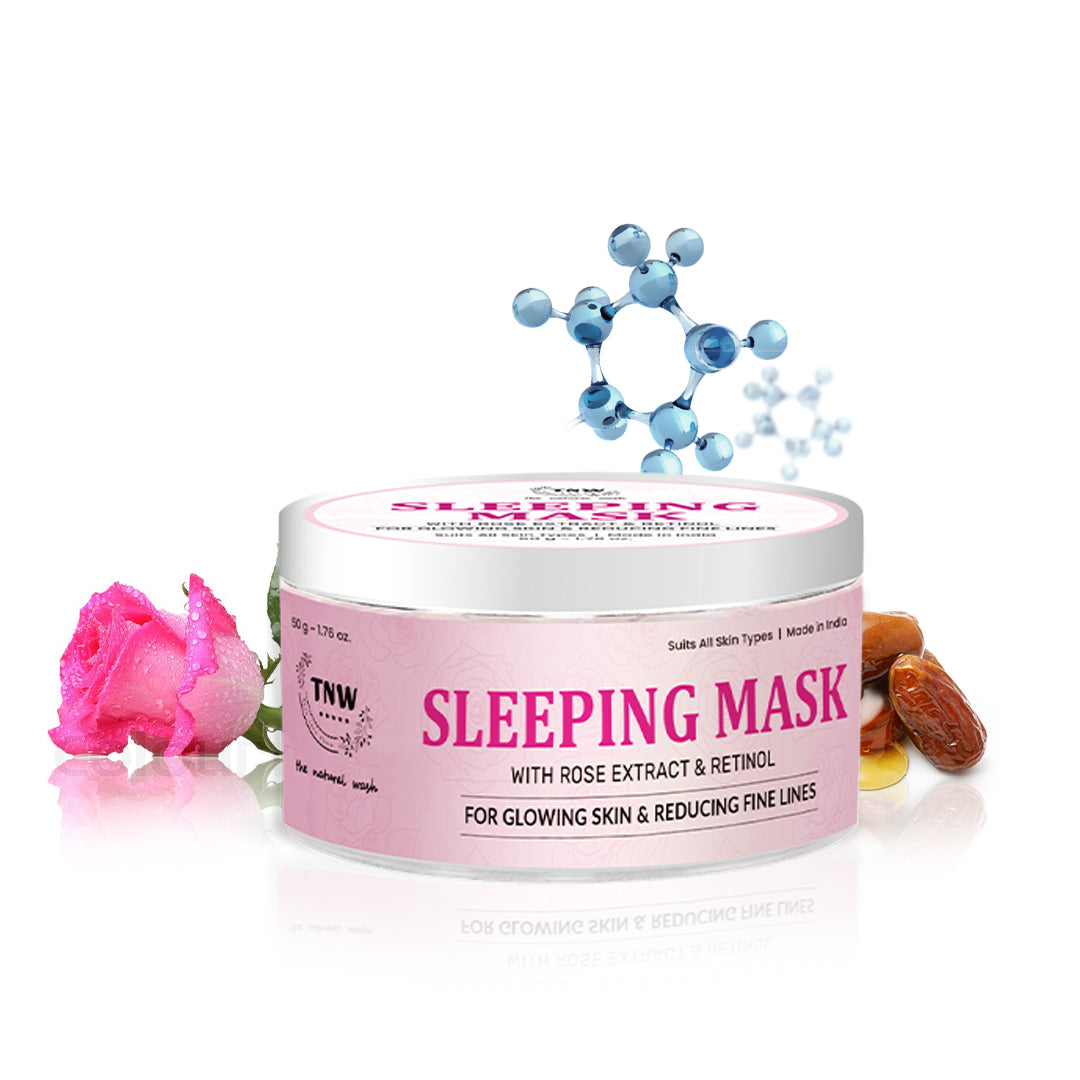 Sleeping Mask with Rose Extract & Retinol