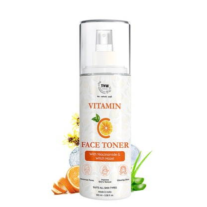 Vitamin C Toner with Niacinamide & Witch Hazel. (Stock Clearance)