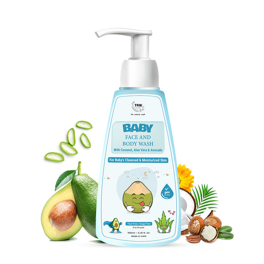 Baby Body Face and Wash for Moisturized Skin