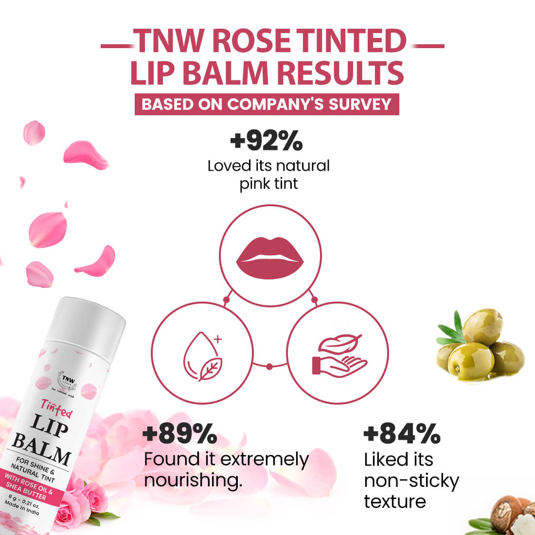 Rose Tinted Lip Balm