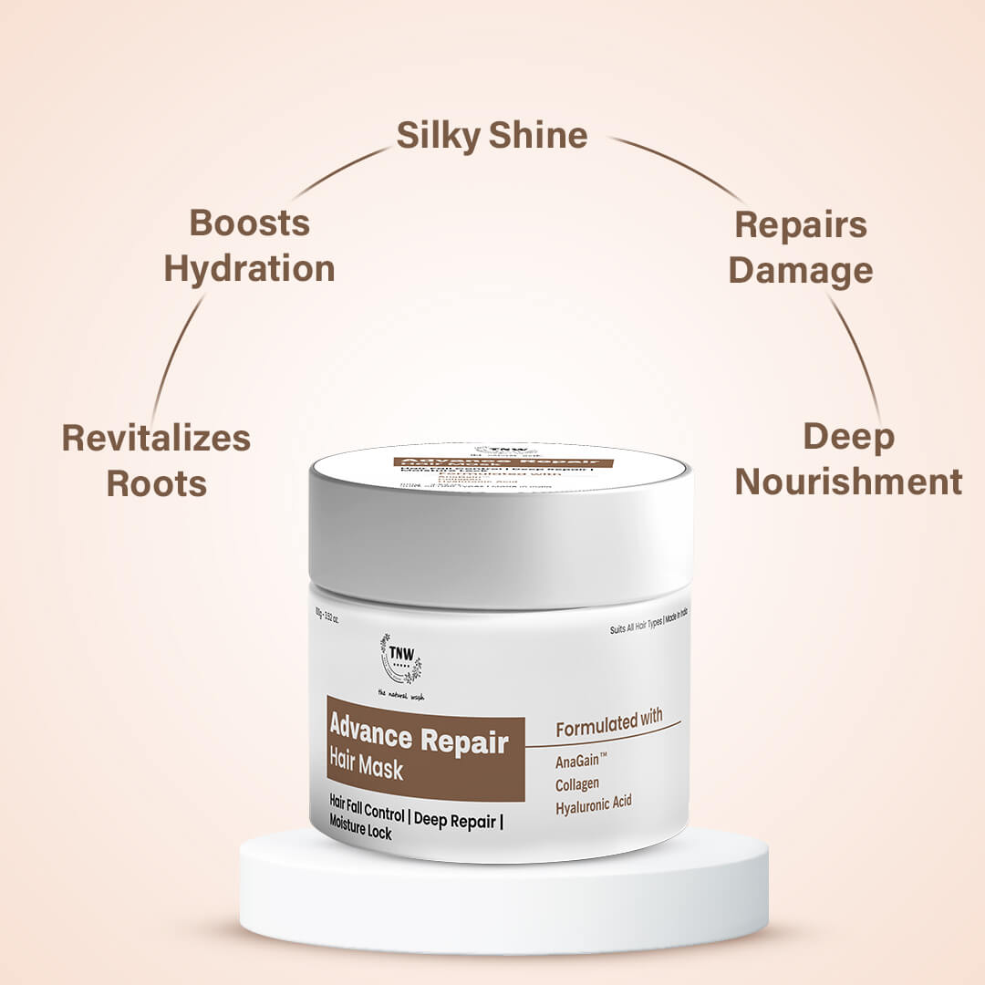 Advance Repair Hair Mask | Hair Fall Control & Deep Repair | Sulfate-Free