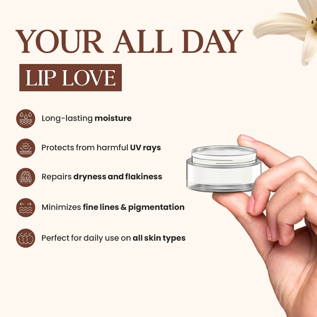 Peptide Lip Balm Vanilla | Hydrates & Protects Lips