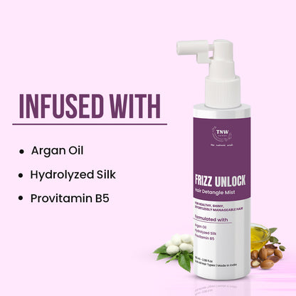 Frizz Unlock Detangle Spray | Instant Detangling & Frizz Control