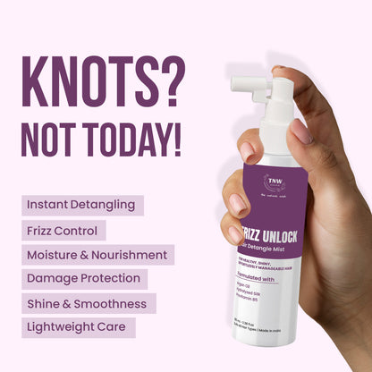 Frizz Unlock Detangle Spray | Instant Detangling & Frizz Control