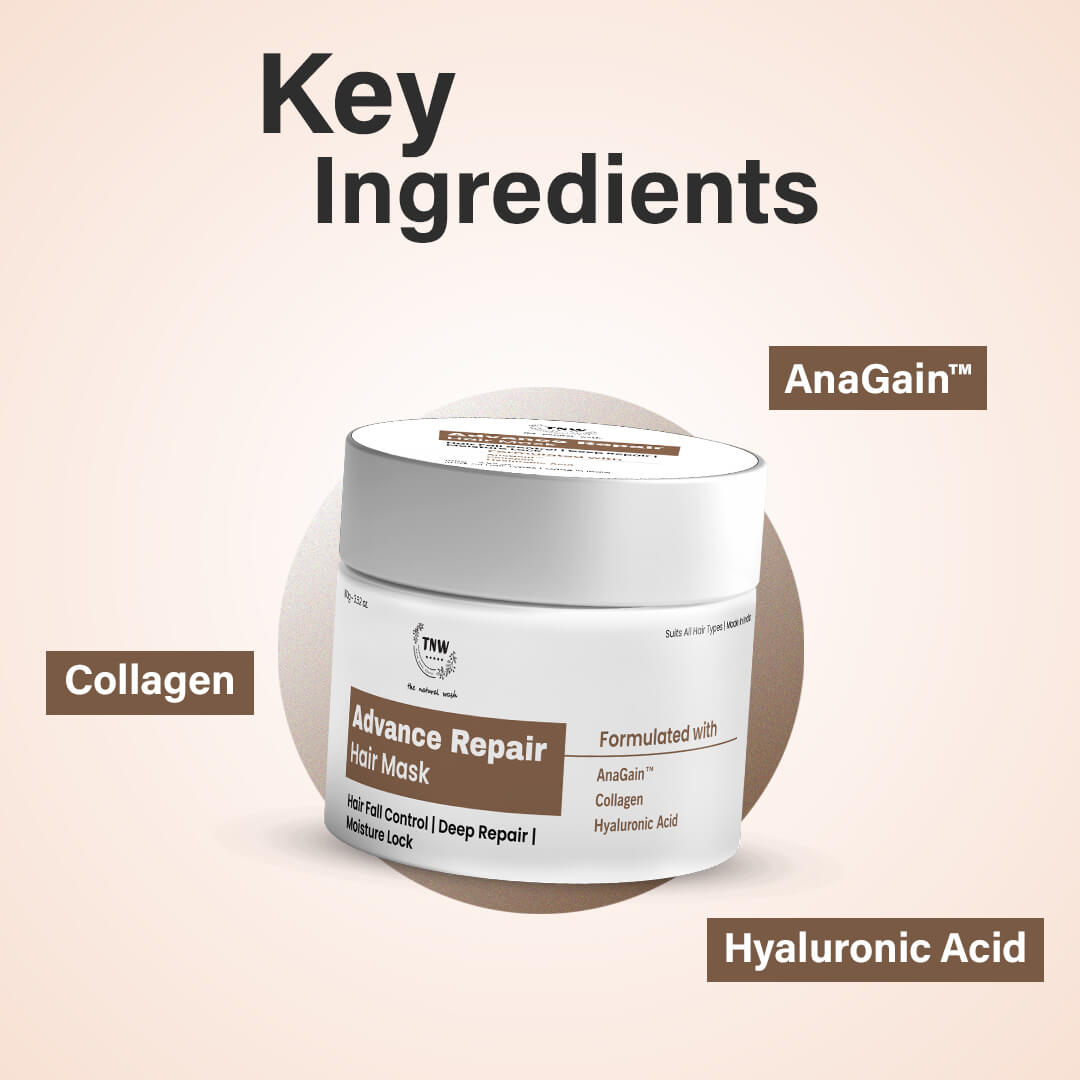 Advance Repair Hair Mask | Hair Fall Control & Deep Repair | Sulfate-Free