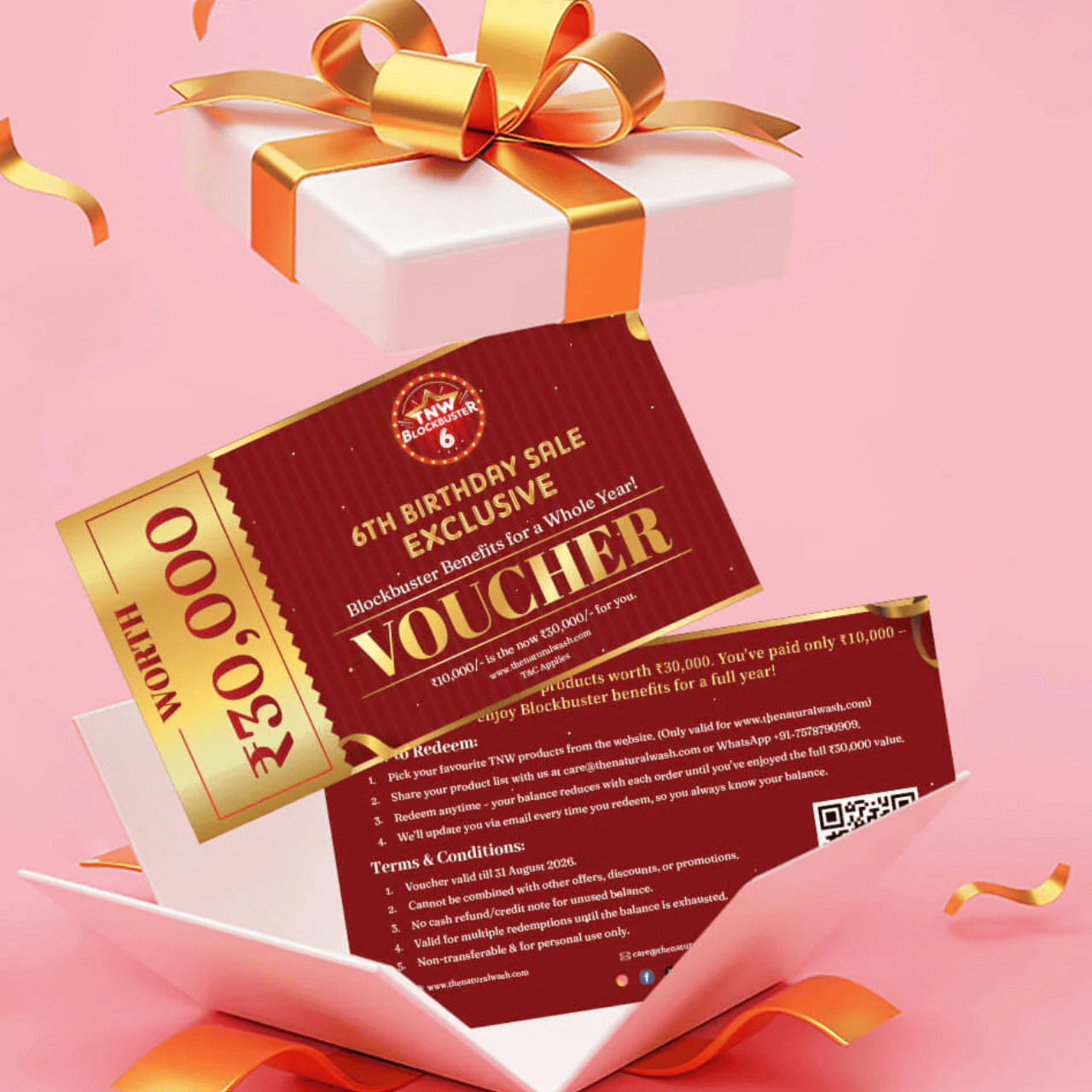 TNW 6th Birthday Voucher