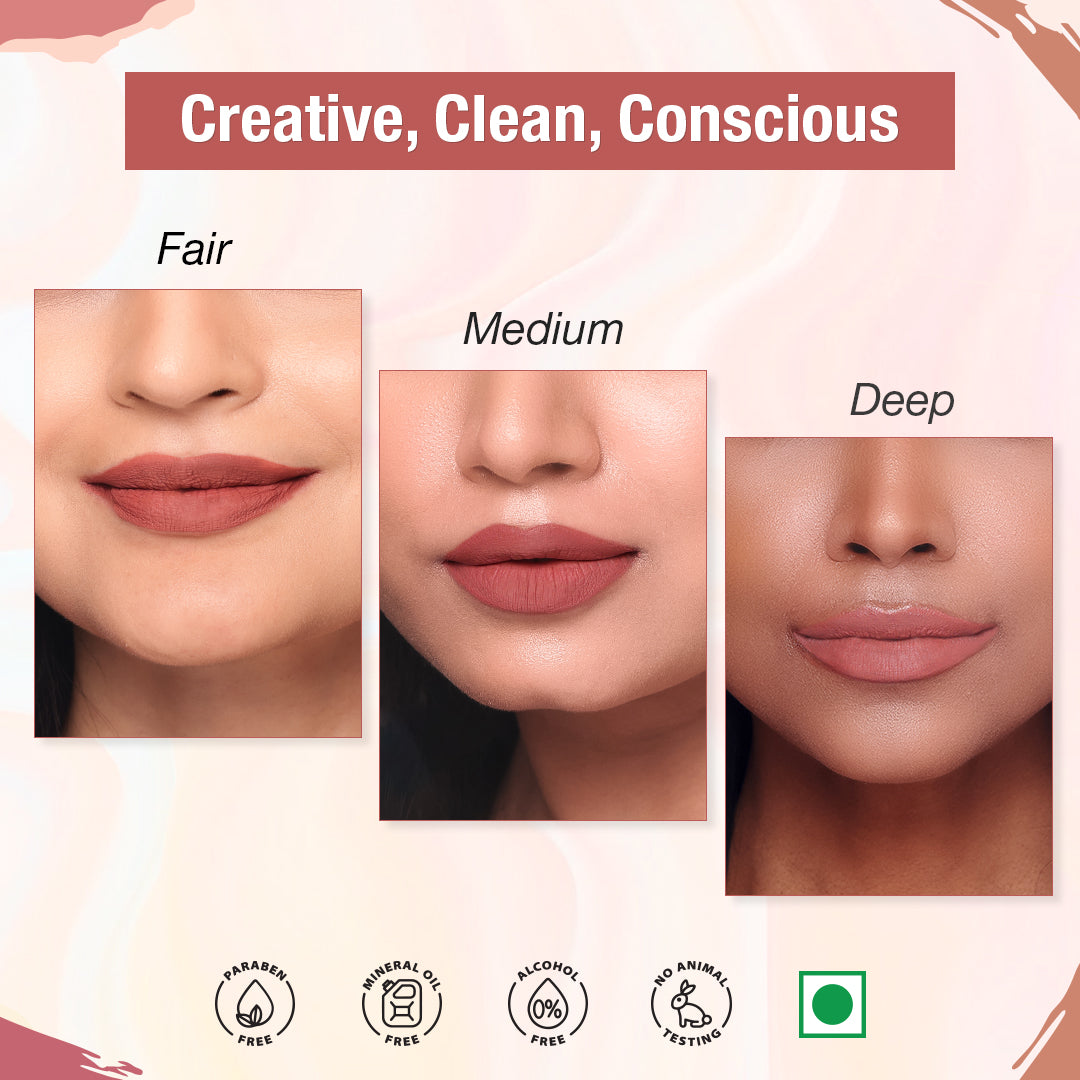 Matte Velvet Longstay mini  Liquid Lipstick - 03 - Magical Mauve
