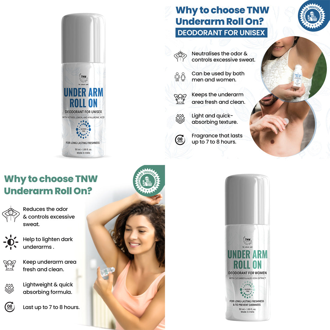 Benefits of Under Arm Roll On