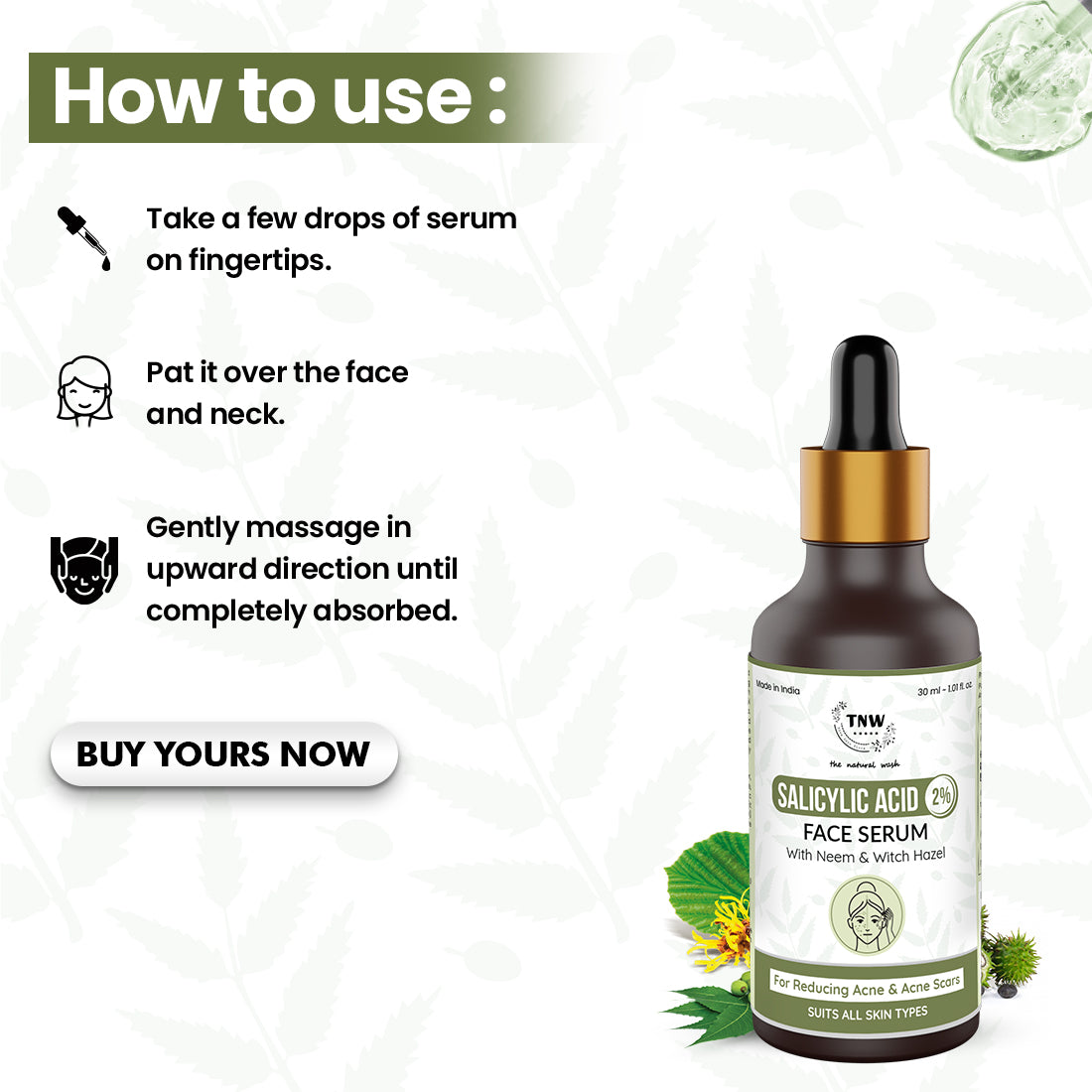 How to use Salicylic Serum