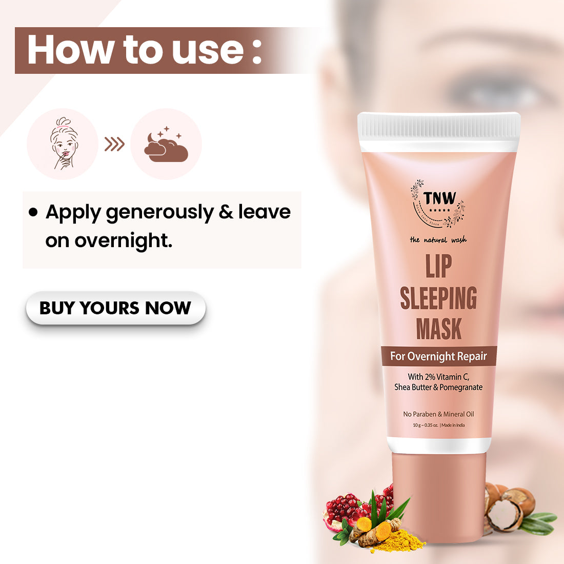 How to use Lip Mask