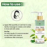 How to use Tea Tree Shampoo