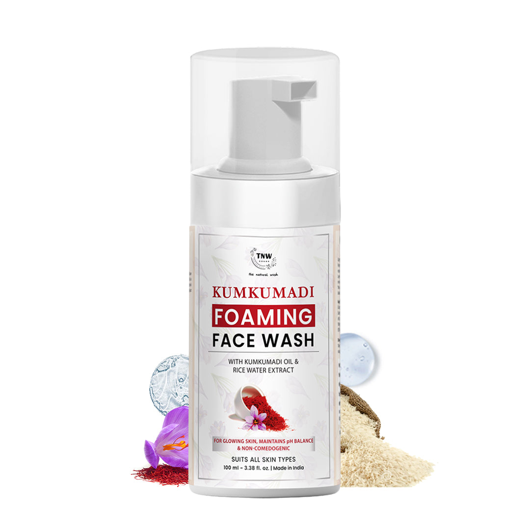 Kumkumadi Foaming Face Wash for Glowing Skin SC - 100ml
