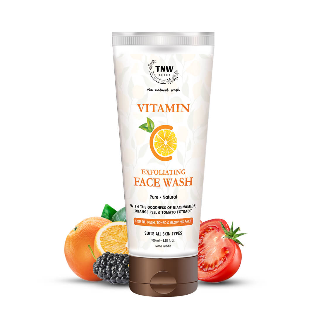 Vitamin C Exfoliating Face Wash - Paraben/Sulphate-Free