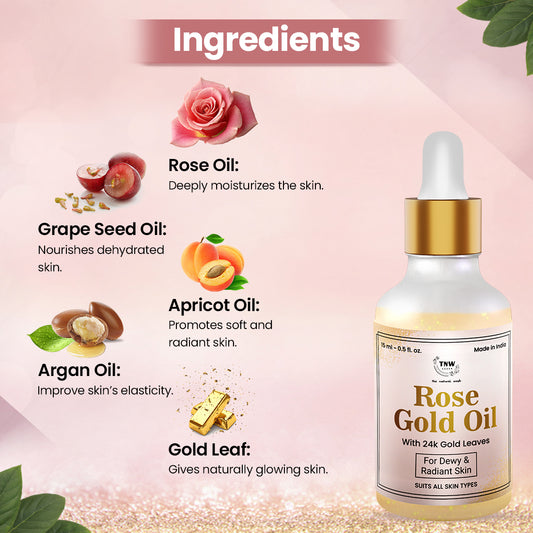 Rose Gold Oil Ingredients