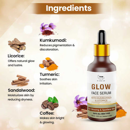 ingredients kumkumadi Glow Face Serum for Radiance
