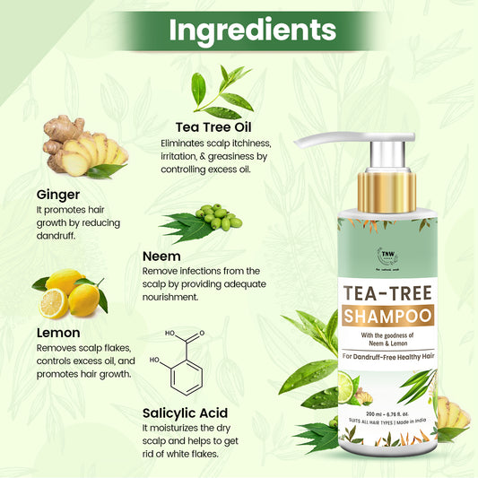 Tea Tree Shampoo Ingredients