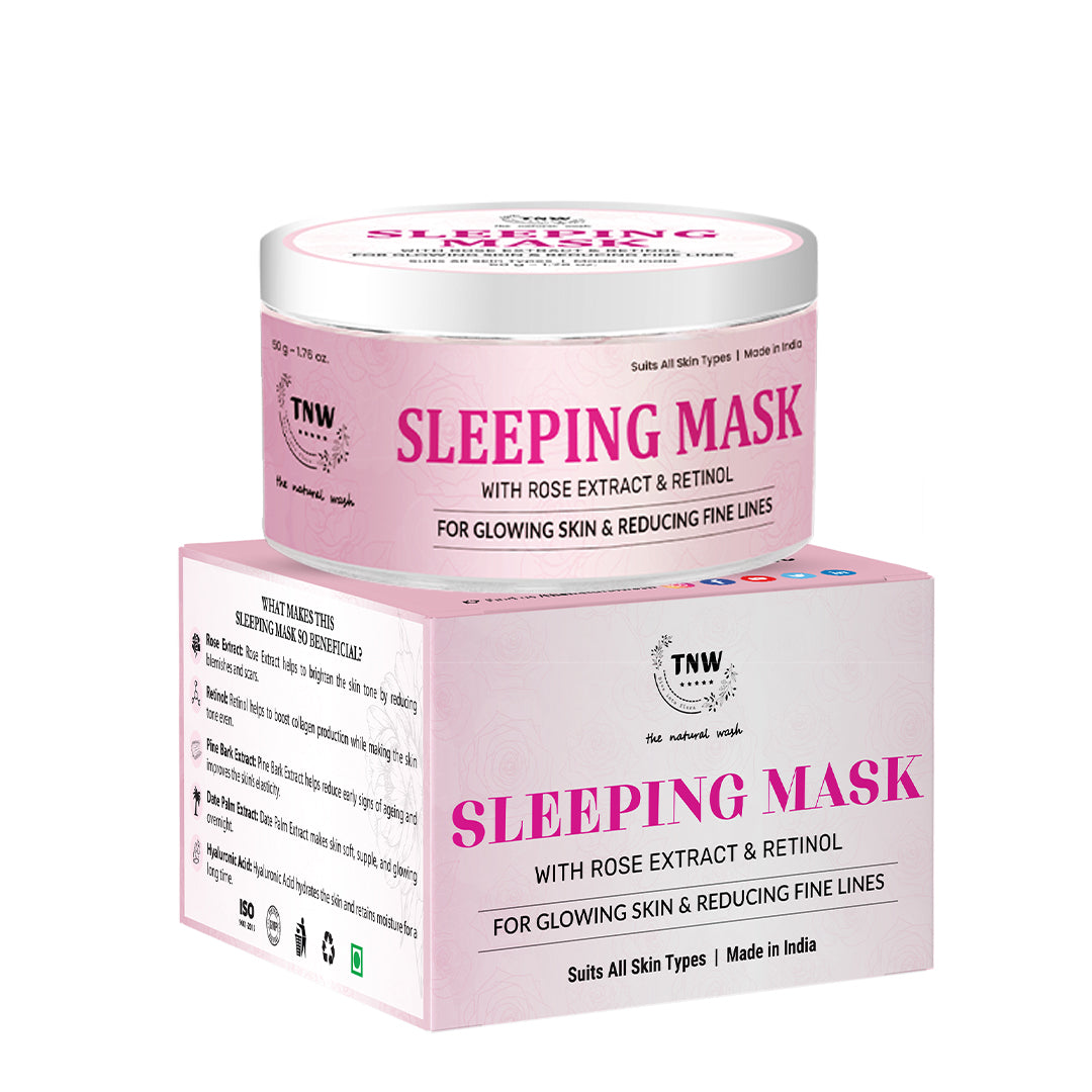 Sleeping Mask with Rose Extract & Retinol