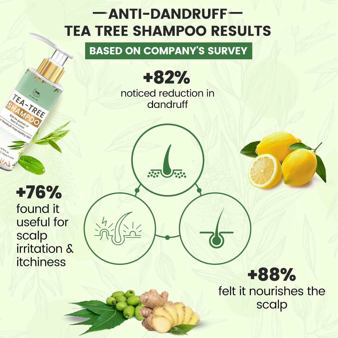 Tea Tree Shampoo Results